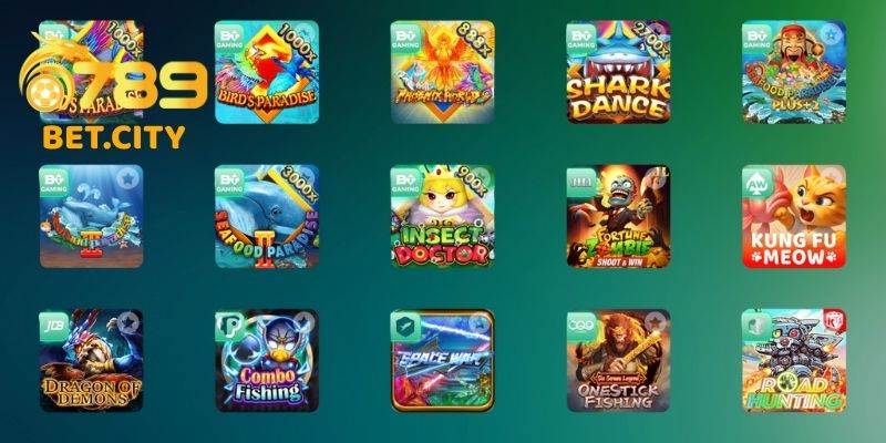 Top các game bắn cá đỉnh cao tại 6789 bắn cá.
