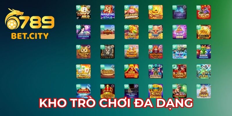 Kho trò chơi đa dạng tại 6789.